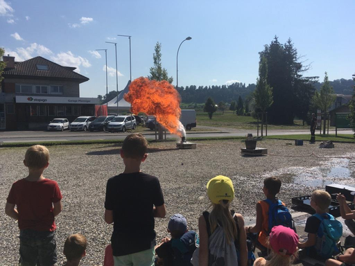 Bei der Feuerwehr