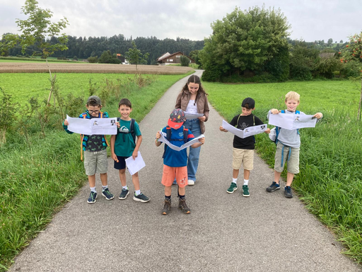 Detektivtrail in Grosswangen