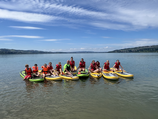 SUP auf dem Sempachersee